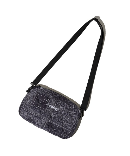 Subciety（サブサエティ）の「QUILTED BODY BAG（ボディバッグ/ウエストポーチ・メンズ・ブラック系その他/ブラック/オリーブ・FREE）」の8枚目の写真