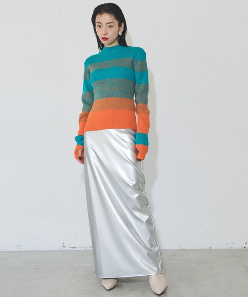 Solace(ソレイス)の「メタリックタイトスカート(スカート・レディース・シルバー・SMALL/MEDIUM)」の19枚目の写真