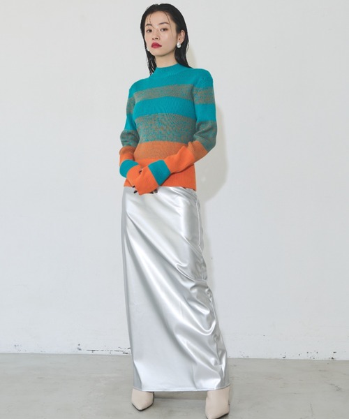 Solace(ソレイス)の「メタリックタイトスカート(スカート・レディース・シルバー・SMALL/MEDIUM)」の20枚目の写真