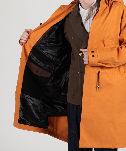 TOMORROWLAND (トゥモローランド)の「【別注】Norwegian Rain M65 parka コート(モッズコート・メンズ・オレンジ・M)」の8枚目の写真