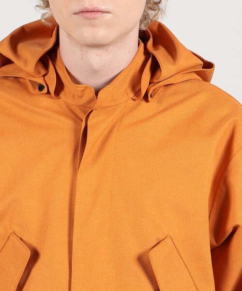 TOMORROWLAND (トゥモローランド)の「【別注】Norwegian Rain M65 parka コート(モッズコート・メンズ・オレンジ・M)」の9枚目の写真