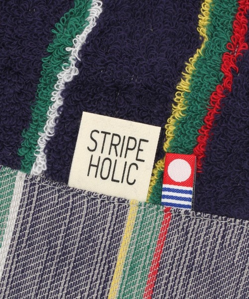 BAYFLOW（ベイフロー）の「[今治タオルブランド認定]ストライプフェイスタオル35×80cm（タオル・レディース・ピンク/イエロー/ネイビー/ブルー/ベージュ・0）」の10枚目の写真