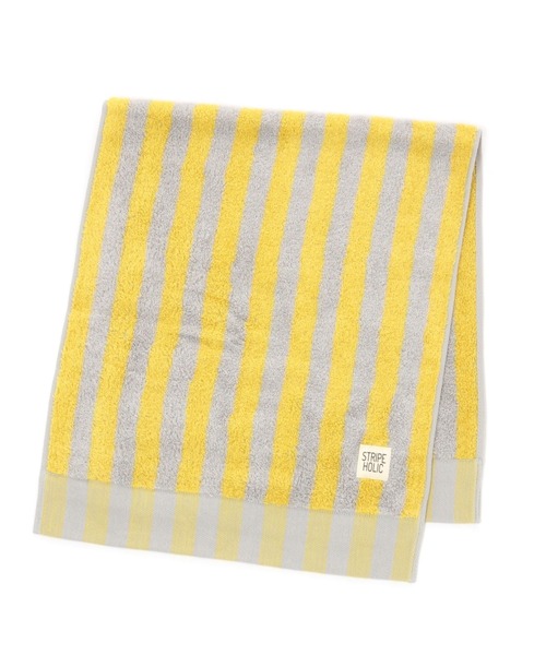 BAYFLOW（ベイフロー）の「[今治タオルブランド認定]ストライプフェイスタオル35×80cm（タオル・レディース・ピンク/イエロー/ネイビー/ブルー/ベージュ・0）」の18枚目の写真