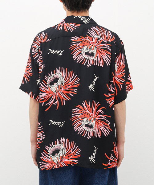 SUN SURF（サンサーフ）の「SUN SURF / サンサーフ S/S RAYON HAWAIIAN SHIRTS SS39028（シャツ/ブラウス・メンズ・ブラック・MEDIUM/LARGE/X-LARGE）」の5枚目の写真