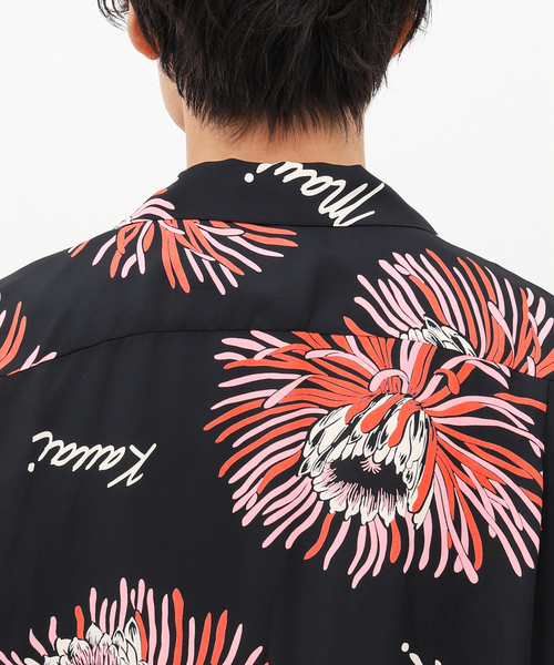 SUN SURF（サンサーフ）の「SUN SURF / サンサーフ S/S RAYON HAWAIIAN SHIRTS SS39028（シャツ/ブラウス・メンズ・ブラック・MEDIUM/LARGE/X-LARGE）」の7枚目の写真