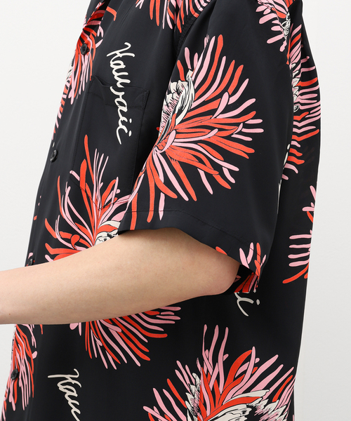 SUN SURF（サンサーフ）の「SUN SURF / サンサーフ S/S RAYON HAWAIIAN SHIRTS SS39028（シャツ/ブラウス・メンズ・ブラック・MEDIUM/LARGE/X-LARGE）」の9枚目の写真