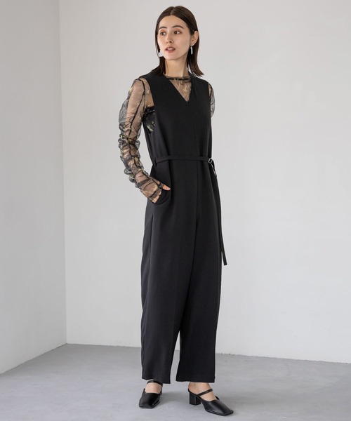 LEPSIM（レプシィム）の「ストラップスクエアミュール　961049（パンプス・レディース・オフホワイト/ブラック・MEDIUM/LARGE）」の7枚目の写真