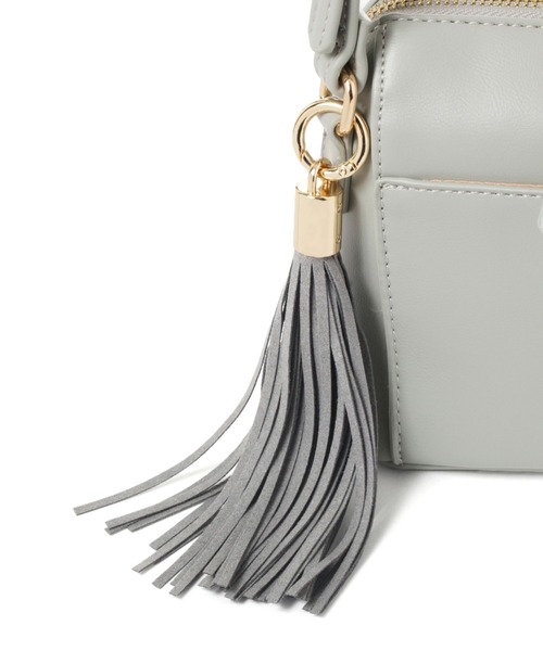 niko and...(ニコアンド)の「オリジナルミニタッセルお財布バッグ(ショルダーバッグ・レディース・アイボリー/ブルー/ブラック・0)」の12枚目の写真