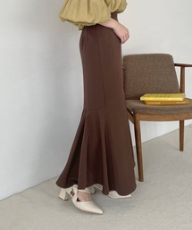 mysty woman | 【スタッフインフルエンサープロデュース】バックフレアハイウエストスカート 973640【MiOプロデュース】(スカート)