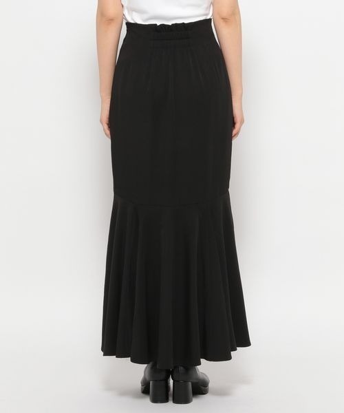 mysty woman（ミスティウーマン）の「【スタッフインフルエンサープロデュース】バックフレアハイウエストスカート 973640【MiO企画】（スカート・レディース・ブラック/ブラウン/ホワイト系その他/ベージュ・SMALL/MEDIUM/FREE）」の14枚目の写真