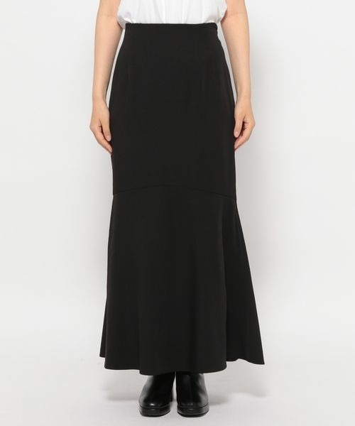 mysty woman（ミスティウーマン）の「【スタッフインフルエンサープロデュース】バックフレアハイウエストスカート 973640【MiO企画】（スカート・レディース・ブラック/ブラウン/ホワイト系その他/ベージュ・SMALL/MEDIUM/FREE）」の20枚目の写真