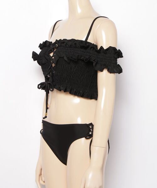 【ZIMMERMANN】ビキニ リボン付き ZIMMERMANN ビキニ リボンタイ付き プリント入り | NET-A-PORTER