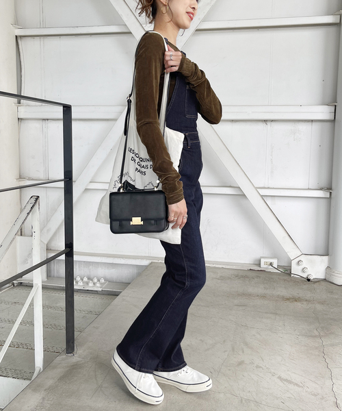 RED CARD TOKYO(レッドカード)の「【RED CARD TOKYO / レッドカード トーキョー】Lauryn(サロペット/オーバーオール・レディース・ネイビー・SMALL/MEDIUM)」の2枚目の写真