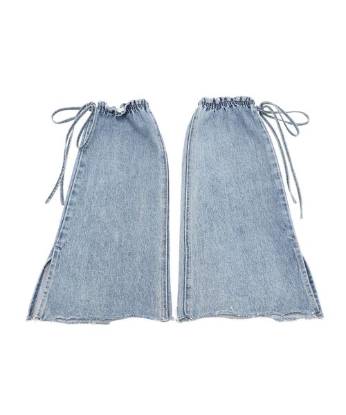 EVRIS（エヴリス）の「【10周年記念】デニムレッグウォーマー（レッグウォーマー・レディース・ブルー・FREE）」の17枚目の写真