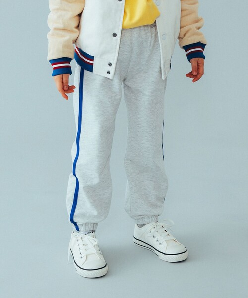 こども ビームス（コドモビームス）の「athletic wear MASON × こども ビームス / 別注 ベースボール パンツ 23（100～160cm）（その他パンツ・キッズ・ネイビー/トップグレー・100/110/120/130/140/150/160）」の3枚目の写真