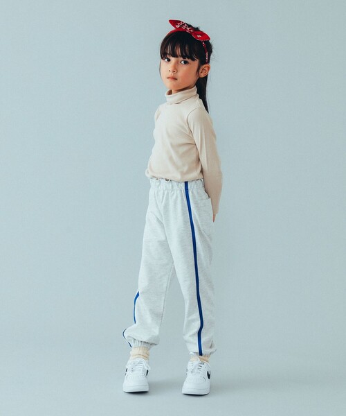 こども ビームス（コドモビームス）の「athletic wear MASON × こども ビームス / 別注 ベースボール パンツ 23（100～160cm）（その他パンツ・キッズ・ネイビー/トップグレー・100/110/120/130/140/150/160）」の6枚目の写真