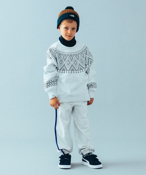 こども ビームス（コドモビームス）の「athletic wear MASON × こども ビームス / 別注 ベースボール パンツ 23（100～160cm）（その他パンツ・キッズ・ネイビー/トップグレー・100/110/120/130/140/150/160）」の10枚目の写真