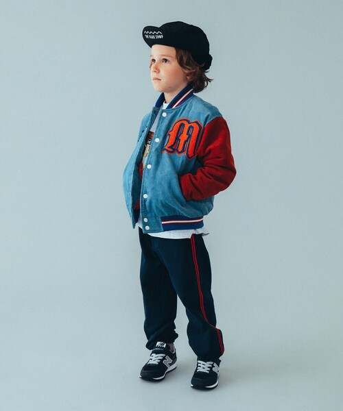 こども ビームス（コドモビームス）の「athletic wear MASON × こども ビームス / 別注 ベースボール パンツ 23（100～160cm）（その他パンツ・キッズ・ネイビー/トップグレー・100/110/120/130/140/150/160）」の19枚目の写真