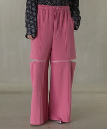 PRANK PROJECT | ファスナースリットリブダンボールニットパンツ / Zipper Slit Ribbed Cardboard Knit Pants(その他パンツ)