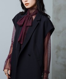 シアー」に該当するトップス（レッド/赤色系）ファッション通販 - ZOZOTOWN