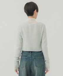 AKANE UTSUNOMIYA 新作　カシミヤシルク　カーディガン AKANE UTSUNOMIYA カーディガン 「AKANE UTSUNOMIYA/アカネ