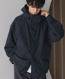 ファンクショナルファブリック ビッグシルエットマウンテンパーカー/撥水/防風ネイビー