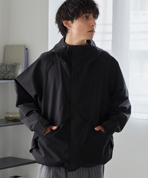 ella_selectshop ビッグカラーテントブルゾン ella_selectshop ビッグカラーテントブルゾン