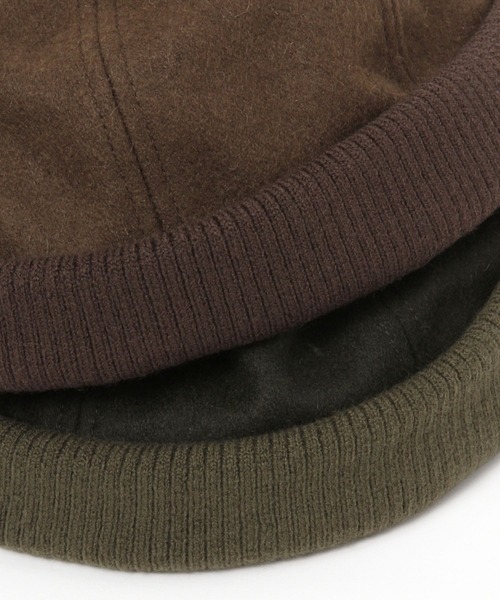 niko and...（ニコアンド）の「［抗菌防臭］リブウールロールキャップ（キャップ・メンズ・ブラウン/ブラック/カーキ・FREE）」の14枚目の写真