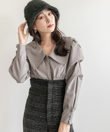 ビッグカラーブラウス