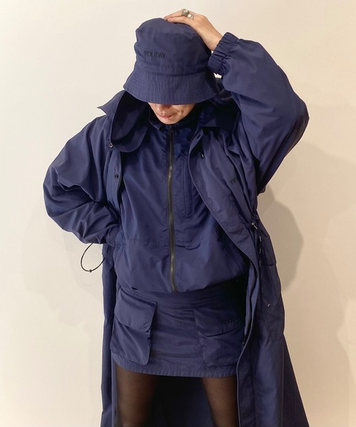 新品 ホリデイ SUPPLEX NYLON WADING MINI SKIRT HOLIDAY（ホリデイ）の「SUPPLEX NYLON WADING MINI SKIRT サ