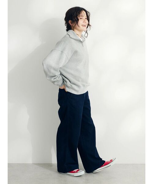 CRAFT STANDARD BOUTIQUE(クラフトスタンダードブティック)の「コーデュロイ2WAYサロペットパンツ(その他パンツ・レディース・ネイビー/キャメル・M/L)」の18枚目の写真
