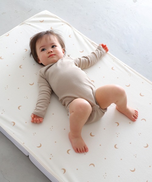 PUPPAPUPO（プッパプーポ）の「【防水】シーツ 【パイル】 ミニサイズ（ベビー寝具/家具・キッズ・グレイッシュベージュ/アイボリー/ホワイト/ベージュ/オフホワイト・S）」の12枚目の写真