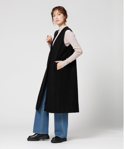 HONEYSUCKLE ROSE（ハニーサックルローズ）の「【HONEYSUCKLE ROSE】３ＷＡＹコート（チェスターコート・レディース・グレー/ブラック・フリー）」の11枚目の写真