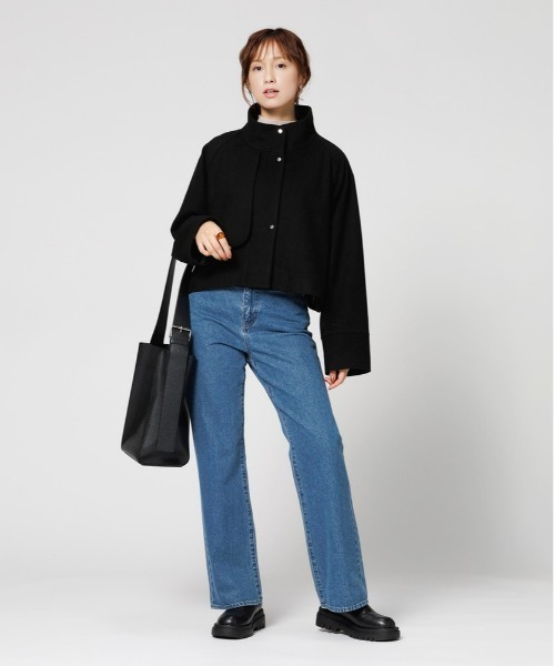 HONEYSUCKLE ROSE（ハニーサックルローズ）の「【HONEYSUCKLE ROSE】３ＷＡＹコート（チェスターコート・レディース・グレー/ブラック・フリー）」の13枚目の写真