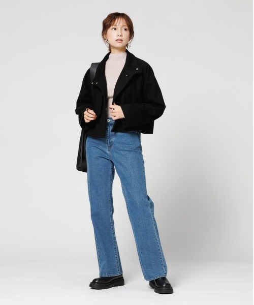 HONEYSUCKLE ROSE（ハニーサックルローズ）の「【HONEYSUCKLE ROSE】３ＷＡＹコート（チェスターコート・レディース・グレー/ブラック・フリー）」の14枚目の写真