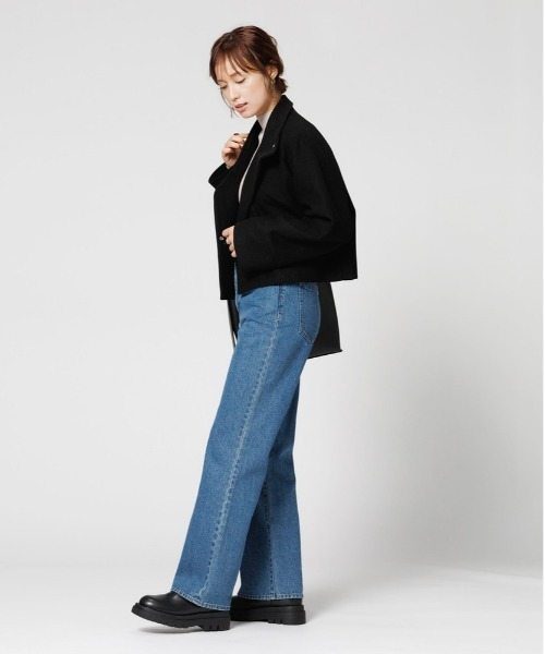 HONEYSUCKLE ROSE（ハニーサックルローズ）の「【HONEYSUCKLE ROSE】３ＷＡＹコート（チェスターコート・レディース・グレー/ブラック・フリー）」の15枚目の写真