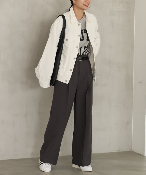 JOURNAL STANDARD（ジャーナルスタンダード）の「デニムジャケット（デニムジャケット・レディース・ブルー系その他/ホワイト・FREE）」の10枚目の写真