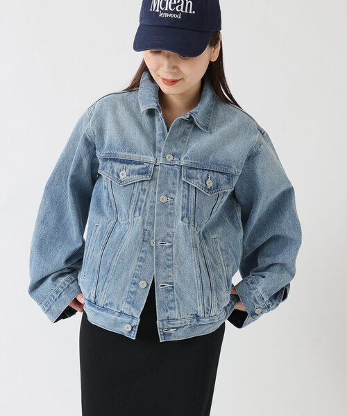 JOURNAL STANDARD（ジャーナルスタンダード）の「デニムジャケット（デニムジャケット・レディース・ブルー系その他/ホワイト・FREE）」の17枚目の写真