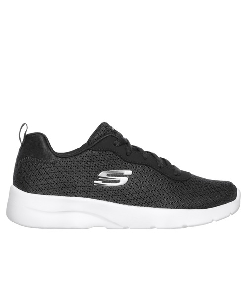 SKECHERS(スケッチャーズ)の「SKECHERS DYNAMIGHT 2.0 - EYE TO EY / スケッチャーズ ダイナマイト2.0-アイ・トゥ・アイ【幅広 ワイドタイプ 】(スニーカー・レディース・ブラック・24cm/23.5cm/23cm/22.5cm/25cm/24.5cm)」の3枚目の写真