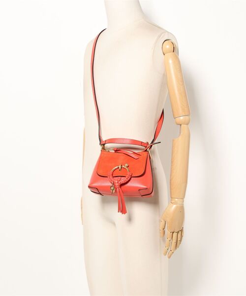JOAN ジョアン/ MINI CROSSBODY 　ミニクロスボディバッグ See by Chloé Taupe Joan Mini Crossbody Bag See by Chloe