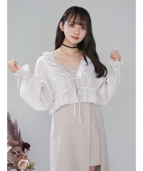 EATME（イートミー）の「ベルテッドスリットワンピース（ワンピース・レディース・ブラック/ベージュ/グリーン・SMALL/MEDIUM）」の13枚目の写真