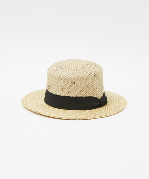 ABAHOUSE（アバハウス）の「【RUBEN/ルーベン】NATURAL BOWTER HAT/カンカン帽（ハット・メンズ・ベージュ系その他/ベージュ系その他2/ベージュ系その他3・フリー）」の7枚目の写真