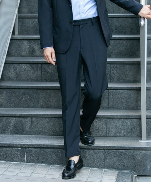 URBAN RESEARCH DOORS（アーバンリサーチドアーズ）の「『イージーケア』LIFE STYLE TAILOR　4WAYストレッチコンフォータブルパンツ（スーツパンツ・メンズ・ネイビー/モカ/カーキ・SMALL/MEDIUM/LARGE/X-LARGE）」の12枚目の写真