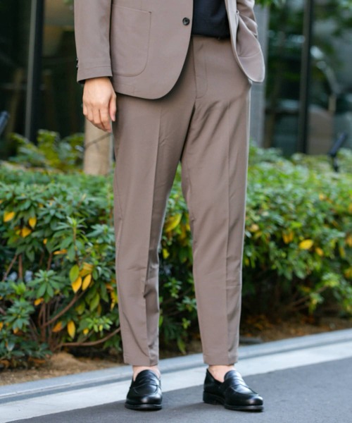 URBAN RESEARCH DOORS（アーバンリサーチドアーズ）の「『イージーケア』LIFE STYLE TAILOR　4WAYストレッチコンフォータブルパンツ（スーツパンツ・メンズ・ネイビー/モカ/カーキ・SMALL/MEDIUM/LARGE/X-LARGE）」の21枚目の写真