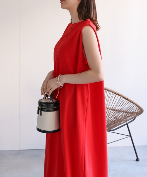 model：162cm 着用サイズ：F
