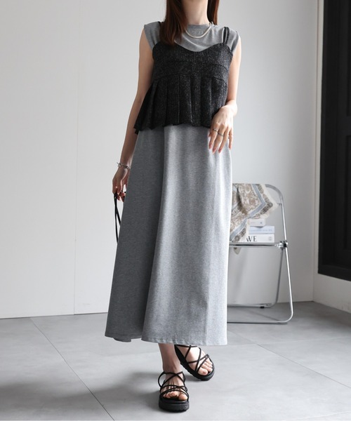 model：162cm 着用サイズ：F