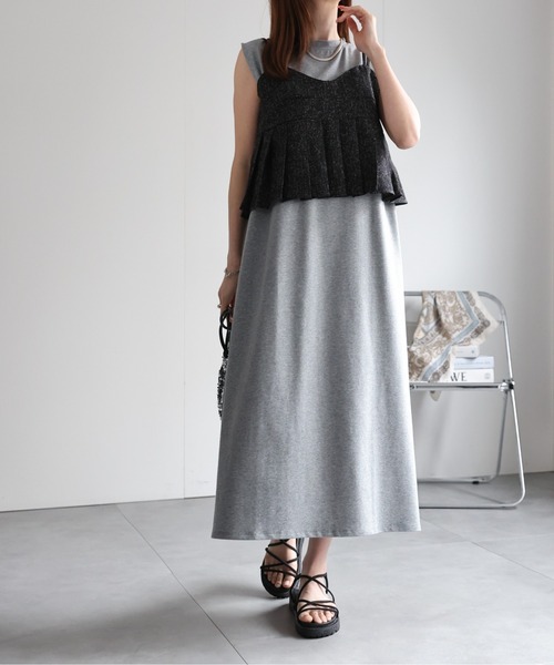 model：162cm 着用サイズ：F