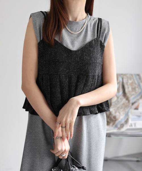 model：162cm 着用サイズ：F