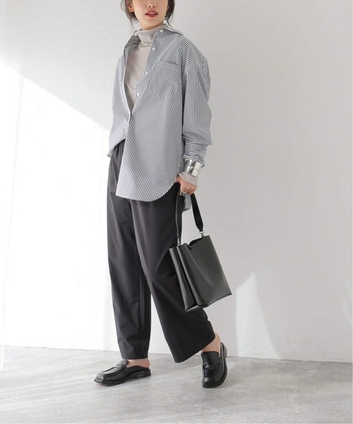 JOURNAL STANDARD ナイロンストレッチパンツ 36 ブルー JOURNAL STANDARD｜ジャーナルスタンダード（レディース