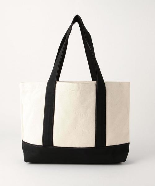 Another Edition(アナザーエディション)の「キャンバストートMサイズ/AE CANVAS TOTE M(トートバッグ・レディース・ホワイト/ブラック/ブラウン・フリー)」の10枚目の写真